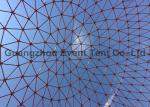 Hot Dip Galvanized Steel Structure Large Dome Tent Mixed Color For Party Events