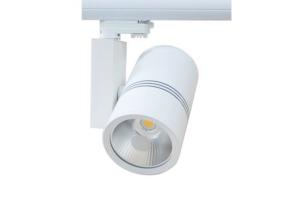 Quality 60 Degree Ceiling Track Lighting 40 Watt , 0.9pfc Modern Aluminum Track Lighting wholesale