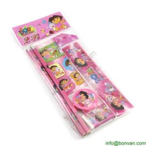 Quality stationery set with color box packing Ningbo Disney Audited Factory wholesale