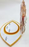 Acrylic ODM Plexiglass Brochure Holder Stand For Table