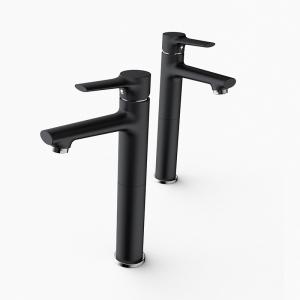 Quality Solid Brass Wash Basin Accessories Corrosion Resistant Single Hole Chrome Vessel Sink Faucet wholesale