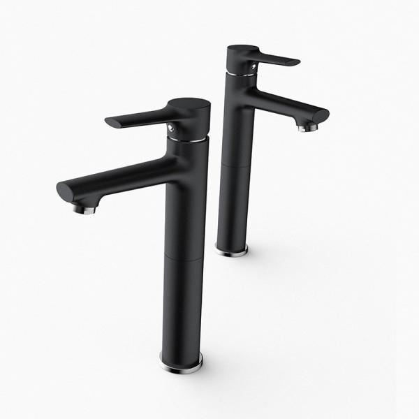 Solid Brass Wash Basin Accessories Corrosion Resistant Single Hole Chrome Vessel