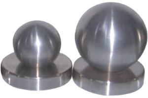 Quality Bright Mirror OEM Stainless Steel Stamping Parts Hollow Round Metal Ball wholesale