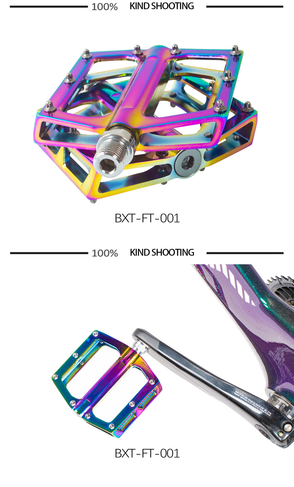 Aluminum Alloy Mountain Road Bicycle Pedal Multicolor Cycle Spare Parts