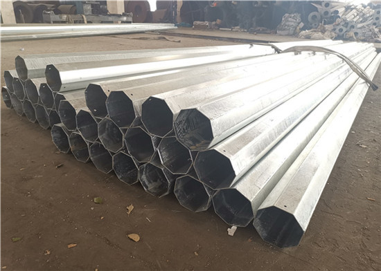 Electrical Power Transmission Poles NEA Standard Q345 35FT Direct Buried