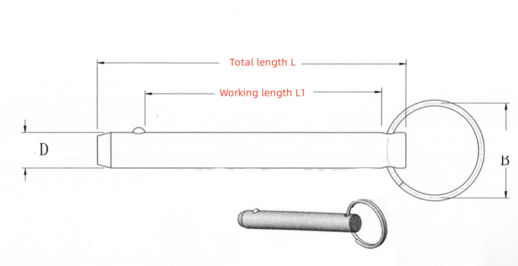 Custom Silver Stainless Steel Spring Loaded Ball Lock Pin for Air Shipping and Professional Customization Solutions