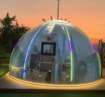 Luxury Bubble Tent Outdoor Glamping Pod Party Dome Tent Clear PC Resort House
