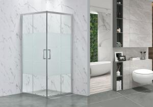 Quality Aluminum Frame Square Shower Enclosures ISO9001 900x900x1900mm wholesale