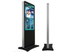 High Resolution Ratio Floor Stand digital signage advertising 55 Inch for Hotel