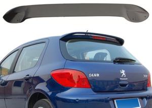 Quality Auto Body Kit Car Roof Spoiler Peugeot 307 Rear Spoiler ABS Material wholesale