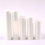 Senior PAK Manufacture PP White Matte Vacuum Bottle 15ml 30 50ml Airless Bottle