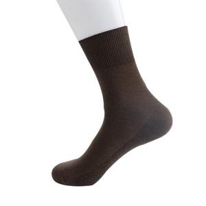 Quality Bulk Black White 100 Cotton Plain Coloured Socks Business Socks For Men wholesale