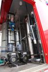 Natural Disaster Rescue 2000L mobile shower truck