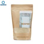 Zipper Biodegradable PLA Stand Up Coffee Bag 200 Microns