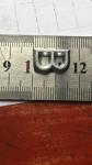 Acrylic Base Lead Letter Lead Tape / Magnetic Lead Markers ISO Approval