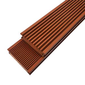 Quality Fire Resistance Wood Texture Composite Terrace Decking WPC Board wholesale