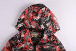 100% Polyester Junior Kids Print Jacket 4 Colors Optional