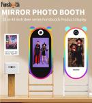 Social Media Selfie Station LCD Mirror Photobooth Template Sticker Beauty Photo