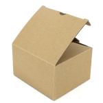 Varnished Personalized Satin Lined Box Packaging Recycled Materials