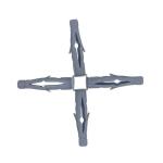 Hollow Plastic Expansion Tube Bright Finish 60mm Diameter For Long Lasting