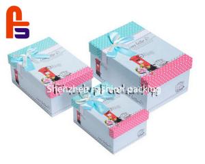 Quality Colorful Printing Recyclable Materials Without Pollution Cardboard Gift Boxes wholesale