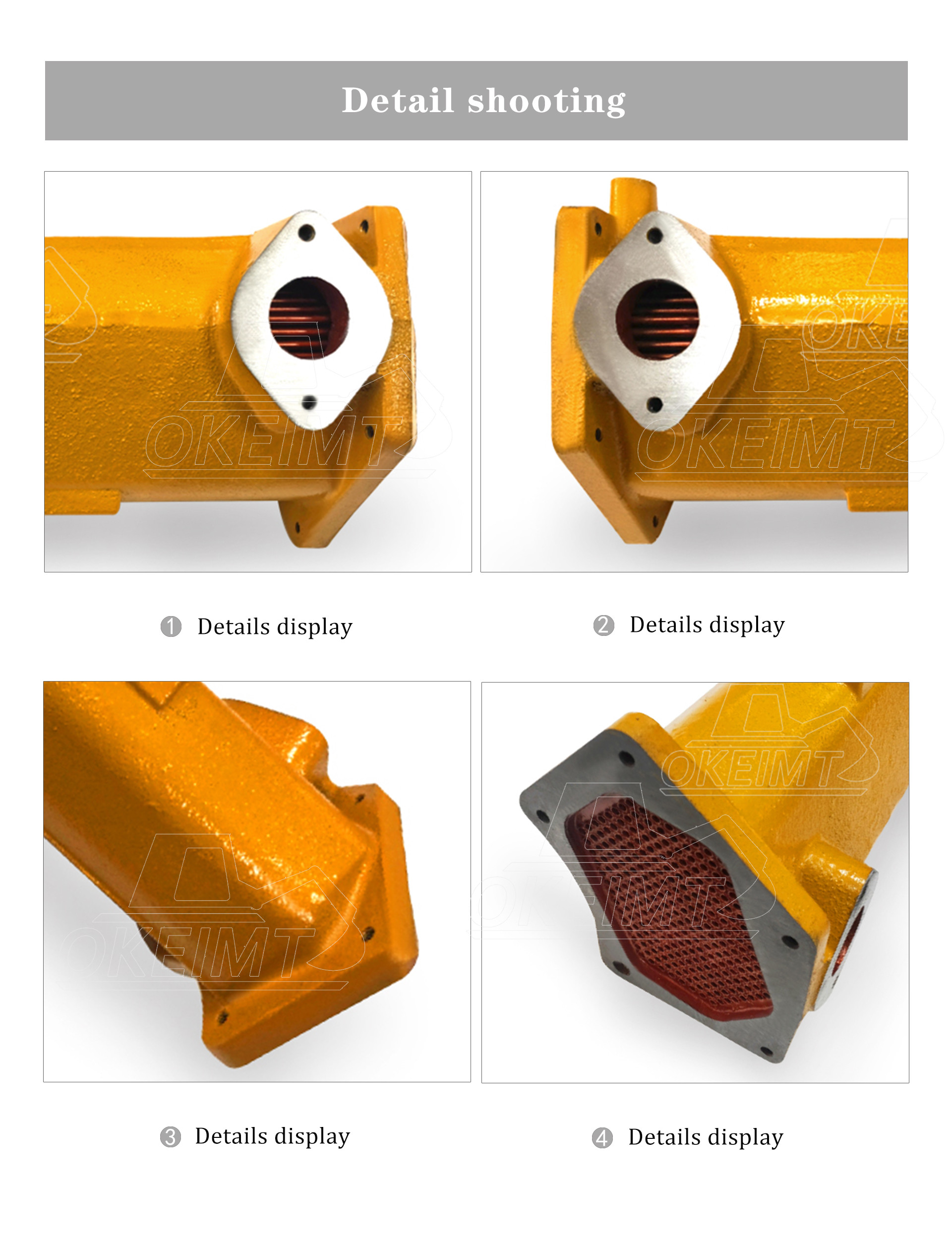 Machinery engine Oil cooler 236-8745 235-9760 for Excavator E345D engine C13 wheel loader 966H 972H engine C11