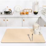 Anti Slip Water Super Absorbent Quick Drying Kitchen Coffee Dishes Mat with