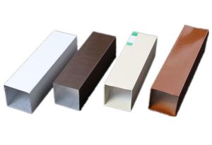 Quality 6063 T5 80*40 Aluminium Square Tube Hollow Tubes , Powder Coated Aluminum Profile wholesale