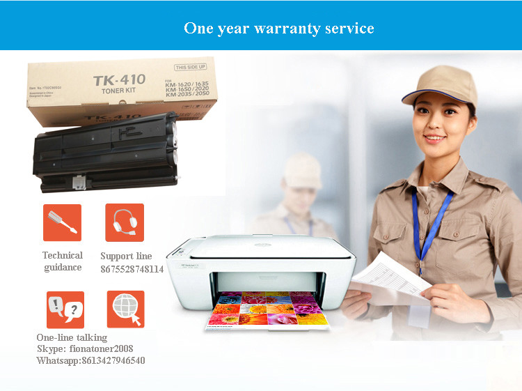 TK - 410 Compatible Kyocera Toner Cartridges For KM 1620 / 2050 / 2035 Multi function Printers