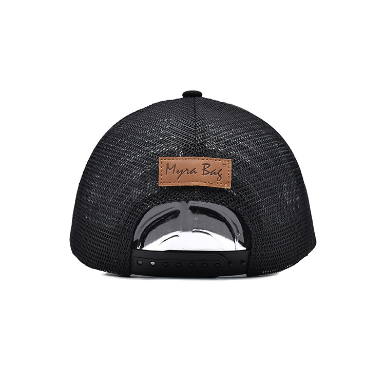 58CM Adult Trucker Cap 6 Panels Cotton Twill Mesh Adjustable Custom Logo