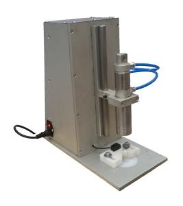 China CE 110V Semi Automatic Capping Machine Small Dropper Bottle For Essential Oil Eye Drop on sale