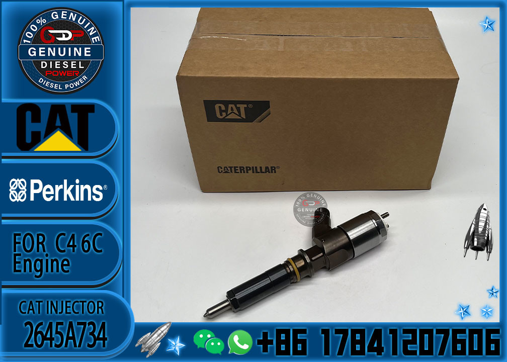 Common Rail Injector 306-9380 Fuel Injector Assembly 320-0680 2645A747 2645A734 For CAT Engine C6.6 C4.4