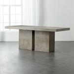 Direct Factory Modern Concrete Table Furniture Set for Patio Concrete Table