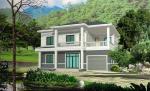 Modular House Light Steel Prefab House Fast Construction 4 Bedrom Prefabricated