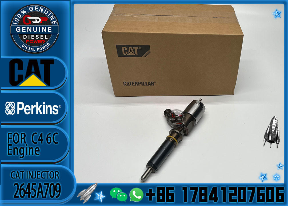 New Diesel Fuel Injectors nozzles 321-0990 2645A743 10R-7668 2645A705 2645A709 injector for Caterpillar C6.6 Perkins 110