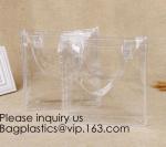 Manufacturer Custom Logo Transparent Clear PVC Plastic Portable Packaging