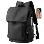 Factory wholesale OEM custom men travel anti theft waterproof fashion black