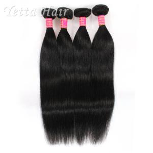 Quality Natural Black Silky Straight Human Hair Extensions , Long Lasting European virgin Hair wholesale