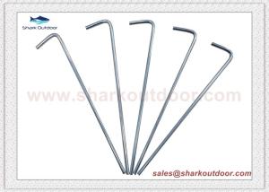 Quality Steel Round Wire Tent Peg stakes 18 cm wholesale