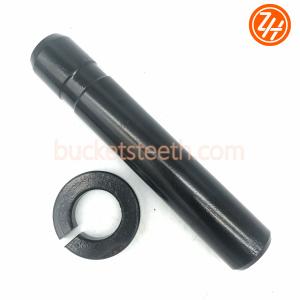 Quality Black 53HRC 713-00032 Bucket Tooth Pin , 25ton Daewoo Excavator Parts wholesale