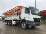 290KW 37m Concrete Truck With Pump Zoomlion Long Arm High Safety 120m3/H