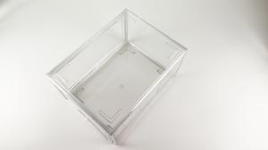 Quality Customized Size Accepted Transparent Acrylic Box with Customer's Logo wholesale