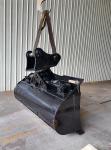 Double Cutting Edges Excavator Tilting Bucket For CAT320D , Tilting Ditch Bucket