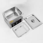 Metal Digital Ultrasonic Cleaner 10L With Sus Basket And Lid