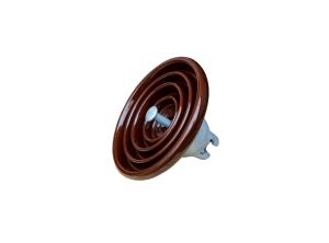 Quality Brown Color OEM ANSI 52-4 Porcelain Suspension Insulator wholesale