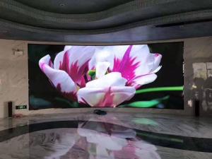 Quality Curved P3 Wall Rental Indoor LED Display Screen Splicing Full Color wholesale