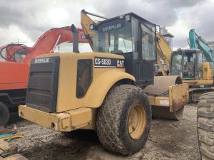 Quality Made in France Used CAT CS-583D Road Roller Compactor For Sale wholesale