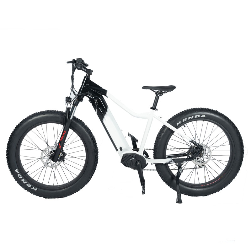 City Bicycle Domanca 48V 500W/750W/1000W Bafang Motor Full Suspension Ebike Range 30-60km