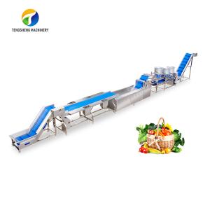 Quality Automatic Fruit And Vegetable Processing Line Selection Washing Drying wholesale