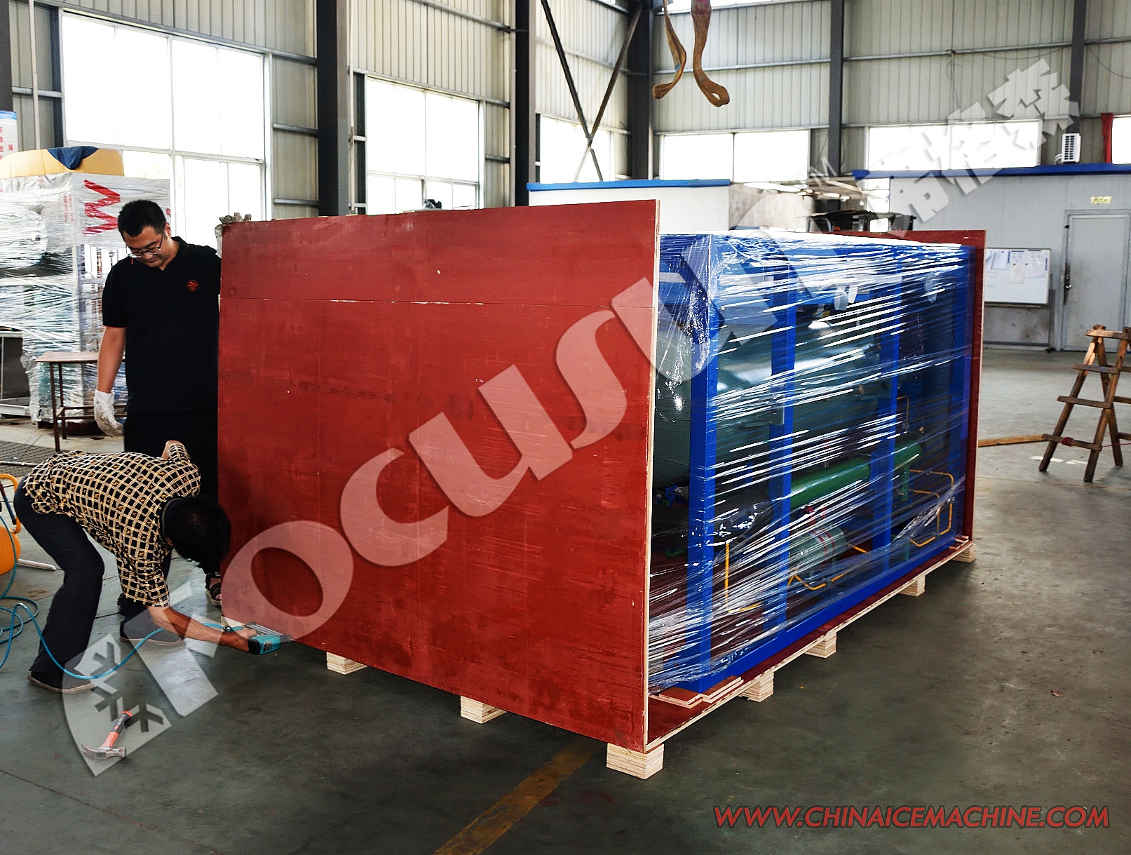 30000kg Ice Storage Capacity Unbeatable 30Tons Tube Ice Machine from Focusun Original